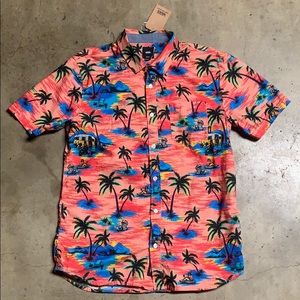 Vans Tropical Hawaiian Print Shirt (M)